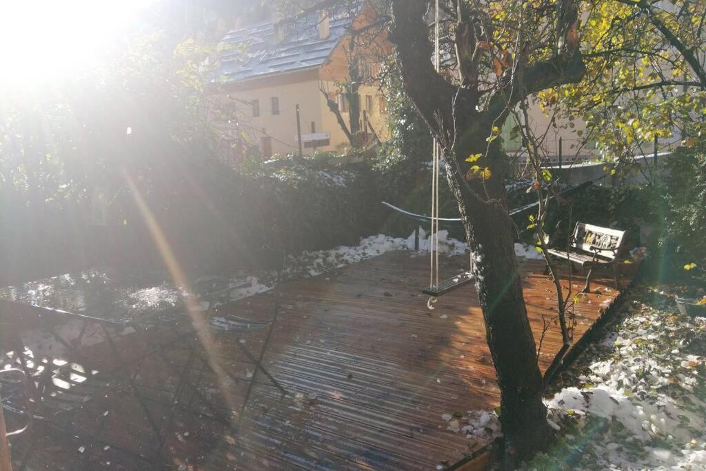 Chaleureux Petit Appartement De 4 Couchages Saint-Étienne-de-Tinée Kültér fotó